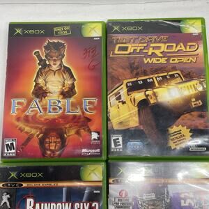 Original Xbox Game Lot-4 Games-Tested And Works